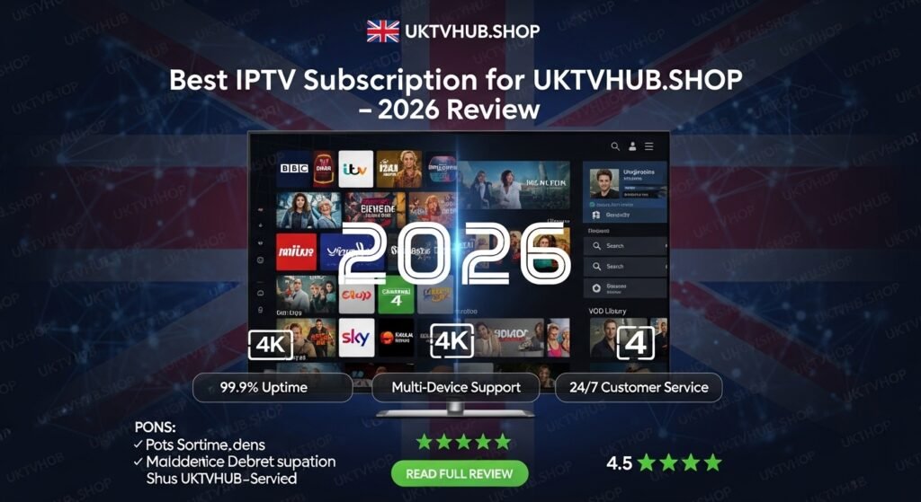IPTV Subscription for UKTVHUB